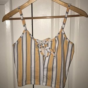 Me to We yellow tank top